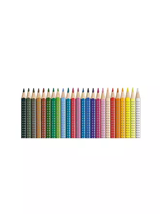 FABER-CASTELL | Colour Grip Buntstift, 24er Kartonetui | 